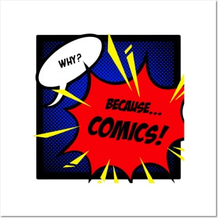 Because... COMICS! (Colors) Posters and Art